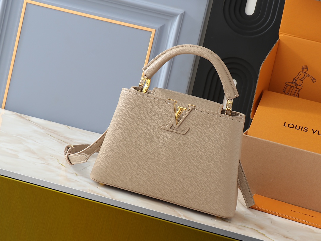 LV Classic Handbag Monogram Canvas Model M24728 Interior Pocket Street